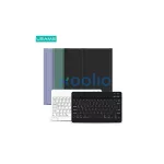 USAMS Winro iPad Pro 11 készülékhez tok billentyűzettel IP011YRXX03 (US-BH645) - lila, fehér