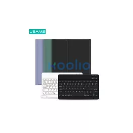   USAMS Winro iPad Pro 11 készülékhez tok billentyűzettel IP011YRXX03 (US-BH645) - lila, fehér