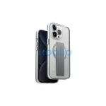 UNIQ Heldro Mag iPhone 15 Pro Max 6.7" készülékhez Magclick töltőtok átlátszó