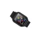 USAMS Apple Watch 4/5/6/7/SE/SE3 készülékhez 40/41mm fekete szíj tokkal ZB73IW1 (US-ZB073)