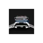 USAMS Apple Watch 4/5/6/7/SE/SE3 készülékhez 40/41mm fekete szíj tokkal ZB73IW1 (US-ZB073)