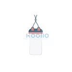 USAMS vízálló tok 7" YD010 FSD1001 kék-rózsaszín