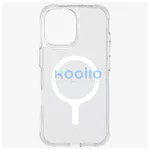 UNIQ LifePro Xtreme tok iPhone 17 készülékhez Magclick Charging, átlátszó/csillogós