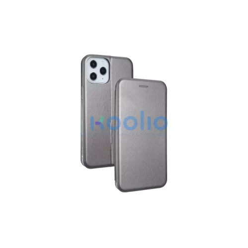 Beline Book Magnetic iPhone 12Pro Max 6.7" készülékhez tok Steel