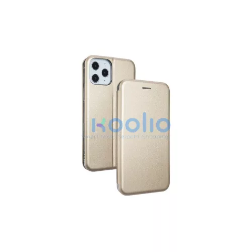 Beline Book Magnetic iPhone 12 Pro Max 6.7" készülékhez tok arany