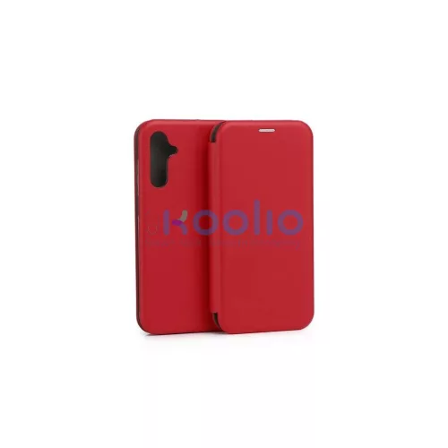 Beline Book Magnetic Samsung M15 készülékhez tok piros