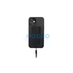 UNIQ Heldro antimikrobiális tok iPhone 12 mini 5,4" készülékhez éjfekete