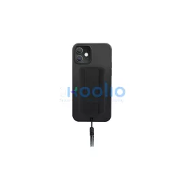   UNIQ Heldro antimikrobiális tok iPhone 12 mini 5,4" készülékhez éjfekete