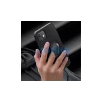 UNIQ Heldro antimikrobiális tok iPhone 12 mini 5,4" készülékhez éjfekete