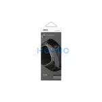 UNIQ Osta Strap Apple Watch készülékhez rozsdamentes acél szíj 42/44/45/49mm Series 1-8/SE/SE2/SE3/Ultra1/2/3 fekete