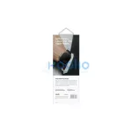 UNIQ Osta Strap Apple Watch készülékhez rozsdamentes acél szíj 42/44/45/49mm Series 1-8/SE/SE2/SE3/Ultra1/2/3 fekete