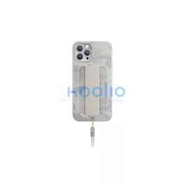   UNIQ Heldro tok iPhone 12 Pro Max készülékhez camo antimikrobiális elefántcsont