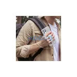 UNIQ Heldro tok iPhone 12 Pro Max készülékhez camo antimikrobiális elefántcsont