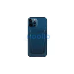 UNIQ Lyft Magnetic telefontartó snap-on állvánnyal és kártyatartóval kék