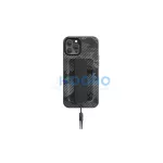 UNIQ Heldro tok iPhone 12 Pro Max 6,7 készülékhez camo antimikrobiális szénszürke