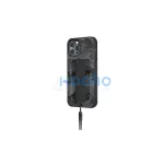 UNIQ Heldro tok iPhone 12 Pro Max 6,7 készülékhez camo antimikrobiális szénszürke