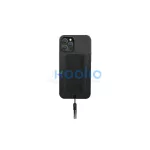UNIQ Heldro tok iPhone 12 Pro Max 6,7 készülékhez antimikrobiális éjfekete