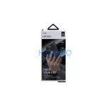 UNIQ Heldro tok iPhone 12 Pro Max 6,7 készülékhez antimikrobiális éjfekete