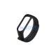 Beline Mi Band 3/4 készülékhez szíj fekete ver2
