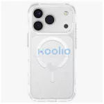 UNIQ LifePro Xtreme tok iPhone 17 Pro készülékhez Magclick Charging átlátszó/csillogó