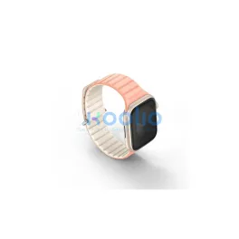   UNIQ szíj Revix Evo Reversible Magnetic Apple Watch Series 1-9/SE/SE2/SE3 38/40/41mm készülékhez rózsaszín