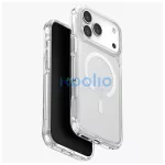 UNIQ LifePro Xtreme tok iPhone 17 Pro Max készülékhez Magclick Charging, átlátszó