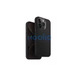 UNIQ tok Keva iPhone 15 Pro Max készülékhez 6.7" Magclick Charging szénfekete