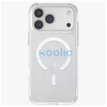 UNIQ LifePro Xtreme tok iPhone 17 Pro Max készülékhez Magclick Charging átlátszó/csillogós