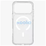 UNIQ LifePro Xtreme tok iPhone 17 Pro Max készülékhez Magclick Charging átlátszó/csillogós
