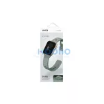 UNIQ Stride Apple Watch Series 1/2/3/4/5/6/7/8/9/SE/SE2/SE3 készülékhez 38/40/41 mm FKM gumi szíj menta/jég