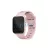 UNIQ Stride Apple Watch Series 1/2/3/4/5/6/7/8/9/SE/SE2/SE3 készülékhez 38/40/41mm FKM gumiszíj rózsaszín/világos