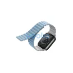 UNIQ Revix szíj Apple Watch Series1-8/SE1/2/3/Ultra1/2/3 készülékhez 42/44/45/49mm megfordítható mágneses kék