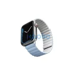 UNIQ Revix szíj Apple Watch Series1-8/SE1/2/3/Ultra1/2/3 készülékhez 42/44/45/49mm megfordítható mágneses kék