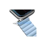 UNIQ Revix szíj Apple Watch Series1-8/SE1/2/3/Ultra1/2/3 készülékhez 42/44/45/49mm megfordítható mágneses kék