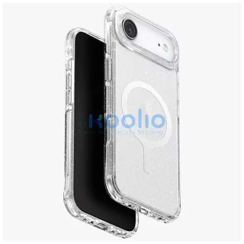UNIQ LifePro Xtreme tok iPhone Air készülékhez, Magclick Charging, Clear/Glitter