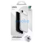 UNIQ LifePro Xtreme tok iPhone Air készülékhez, Magclick Charging, Clear/Glitter
