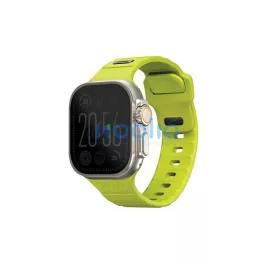   UNIQ Strap Stride Apple Watch Series 1/2/3/4/5/6/7/8/9/SE1/2/3/Ultra1/2/3 készülékhez 42/44/45/49 mm FKM gumi óraszíj
