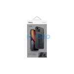 UNIQ Heldro Mount tok iPhone 14 Plus/15 Plus készülékhez 6,7" füst