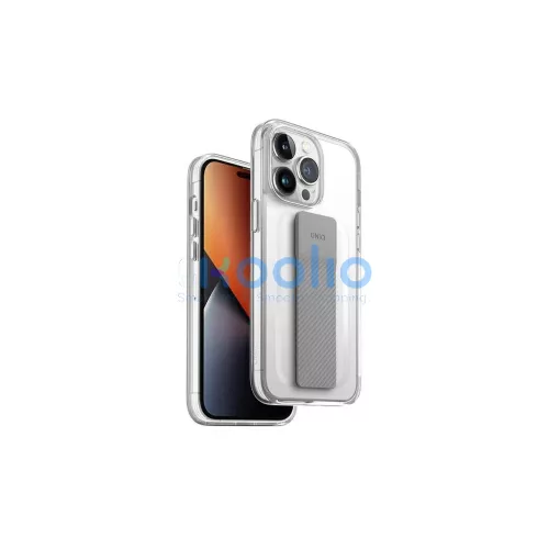 UNIQ Heldro Mount tok iPhone 14 Pro Max 6,7" készülékhez áttetsző