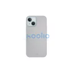 UNIQ tok Lino Hue iPhone 15 / 14 / 13 6.1" készülékhez Magclick Charging krétaszürke
