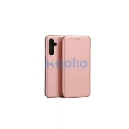  Beline Case Book Magnetic tok Samsung A15A156 készülékhez rózsaarany