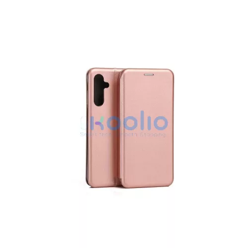 Beline Case Book Magnetic tok Samsung A15A156 készülékhez rózsaarany