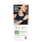 UNIQ Dante Pro óraszíj Apple Watch 42/41/40mm készülékhez, rozsdamentes acél, grafit fekete