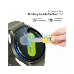 Edzett üveg kijelzővédő Tech-Protect Glass Fit+ 2-PACK Xiaomi Watch S4 (47 MM) készülékhez átlátszó