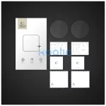 Edzett üveg kijelzővédő Tech-Protect Glass Fit+ 2-PACK Xiaomi Watch S4 (47 MM) készülékhez átlátszó