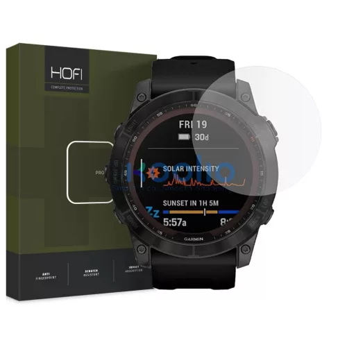 Edzett üveg HOFI GLASS PRO+ Garmin Fenix 6X / 6X Pro készülékhez