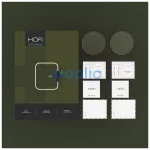 Edzett üveg kijelzővédő HOFI GLASS PRO+ 2-PACK GARMIN FENIX 8 / 8 PRO (47 MM) készülékhez átlátszó