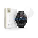 Hőkezelt kijelzővédő üveg TECH-PROTECT FIT+ 2-PACK Garmin Fenix 7 / 7 Pro készülékhez átlátszó