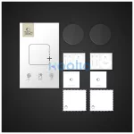 Edzett üveg kijelzővédő TECH-PROTECT GLASS FIT+ 2-PACK GARMIN FENIX 7X / 7X PRO készülékhez átlátszó