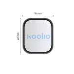 Hibrid üvegfólia HOFI HYBRID GLASS Apple Watch 4 / 5 / 6 / SE 1 / 2 / 3 (44MM) készülékhez fekete